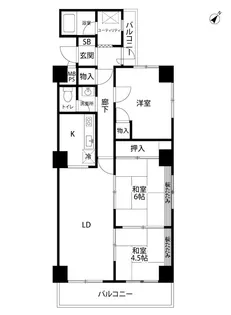 万代ホームズ【11階】の間取り