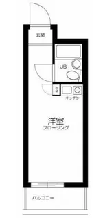 ハイ・シティ三軒茶屋第2【5階】の間取り