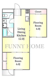 グリーンコート【3階】の間取り