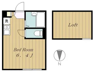 プライムテラス相模大野【2階】の間取り