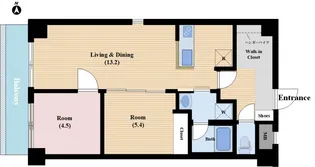 Sound Stage 1st【3階】の間取り