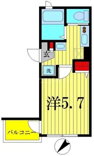 アザレアリーフ金町【3階】の間取り