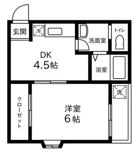 シティハイツ大泉【2階】の間取り