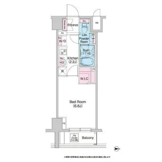 コンフォリア世田谷上馬【8階】の間取り