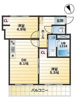 EL FARO下北沢【3階】の間取り