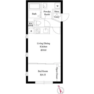 CASA PIAZZA 新小岩【1階】の間取り