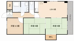 プライム守口【3階】の間取り
