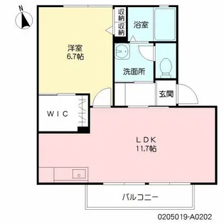 リモーネ【2階】の間取り