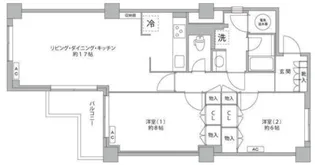 パレ・ロワイヤル南青山【4階】の間取り