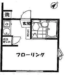 スターステージ代々木上原【2階】の間取り