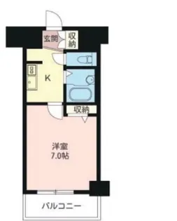 LASANTE錦糸町【5階】の間取り