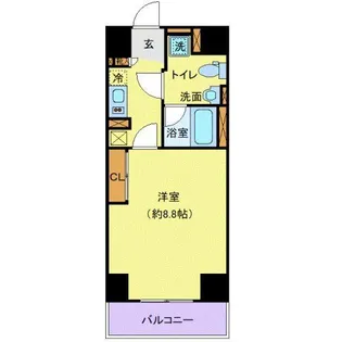 Access湘南平塚【4階】の間取り