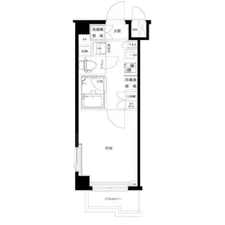 ルーブル旗の台弐番館【2階】の間取り