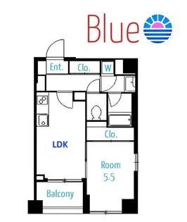 オークテラス【10階】の間取り