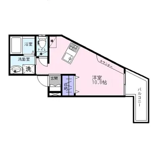 ラ・コリーヌ【2階】の間取り
