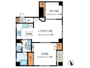 白石ビル【2階】の間取り