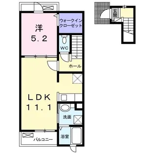 プラーンドルIII【2階】の間取り