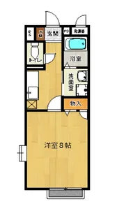 プルメリアテラス【3階】の間取り