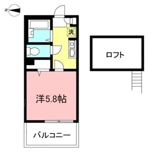 ガーデンヒルズ吉祥寺【2階】の間取り