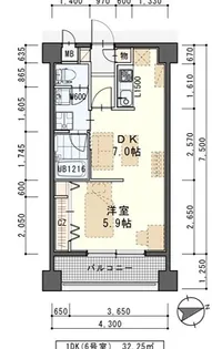 しゃとれ小松島【2階】の間取り