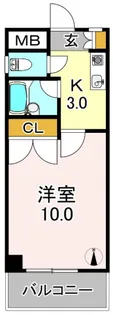 えんだら50歩【8階】の間取り