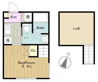 THE HOUSE八王子東中野【1階】の間取り