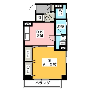 PALTION【3階】の間取り
