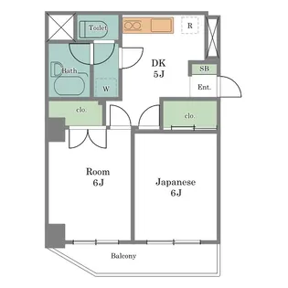 レジデンス星野【3階】の間取り