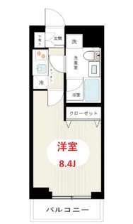 アルコバレーノ羽田【3階】の間取り