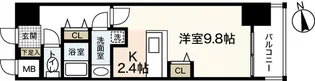 ラルウェンディ縮景園前イースト【12階】の間取り
