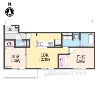 Bellsoar【1階】の間取り