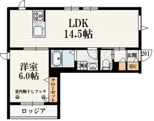EMANON【2階】の間取り