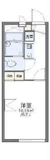 レオパレスガーデン【2階】の間取り