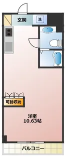ヨウコースクウェア板橋WEST【3階】の間取り