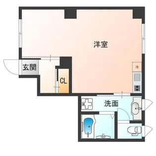 アーバン西九条【1階】の間取り