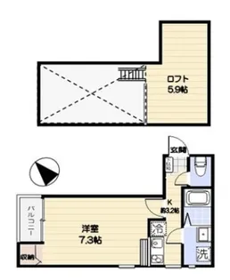 そるふぃーゆ三郷【3階】の間取り