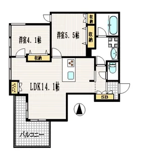 OID Terrace【1階】の間取り