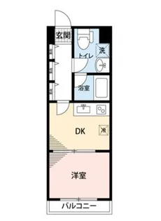 マイナビSTAY二子多摩川レジデンス【6階】の間取り