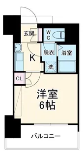 エステムプラザ梅田EAST【11階】の間取り