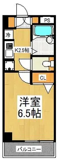 シャルムルミエール【3階】の間取り