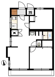 毎日落合マンション【3階】の間取り
