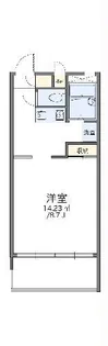 レオパレスうちだ【2階】の間取り