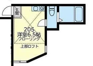 サザンテラス井土ヶ谷【2階】の間取り