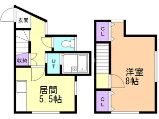 エクセレント240【1階】の間取り