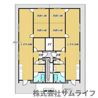 MURAづくりプロジェクト nord(ノール)【1階】の間取り