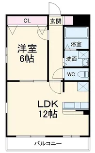 PRIMROSE新鎌ヶ谷【2階】の間取り