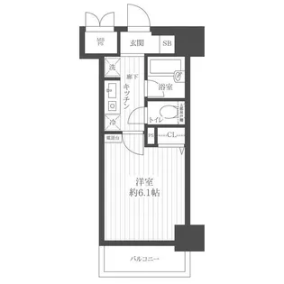 日神パレステージ三軒茶屋第2【3階】の間取り