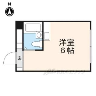 レジデンス岡本【3階】の間取り