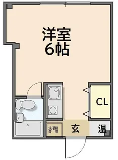 シャルム枚方【2階】の間取り