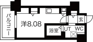 パシフィックタワー札幌【19階】の間取り